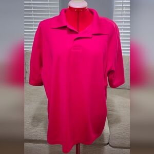 Wrangler Vivid Pink Polo Shirt
